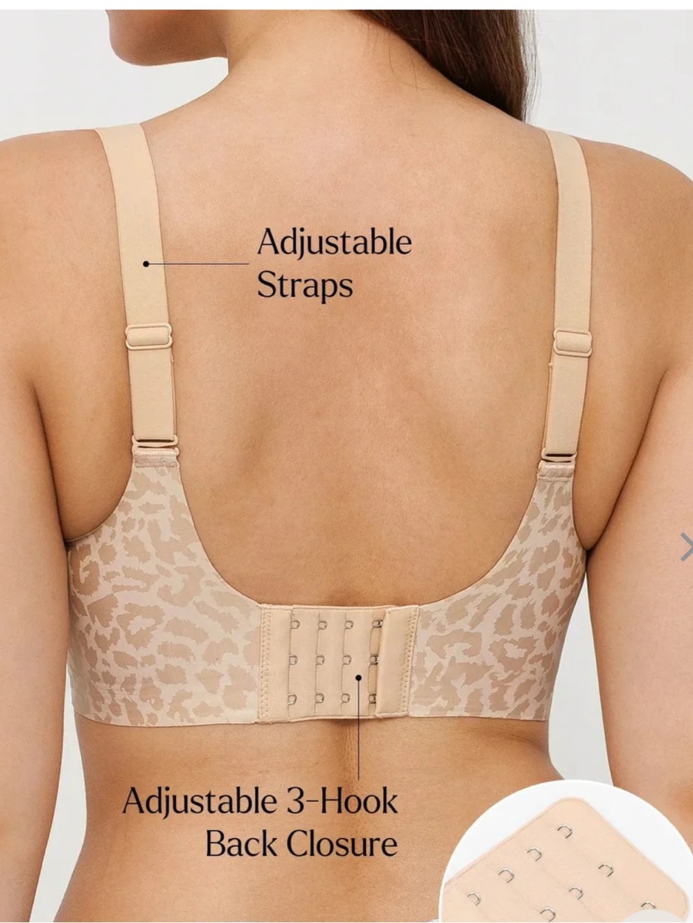 POPILUSH Seamless Wireless Jelly Leopard - Picture 3 of 6